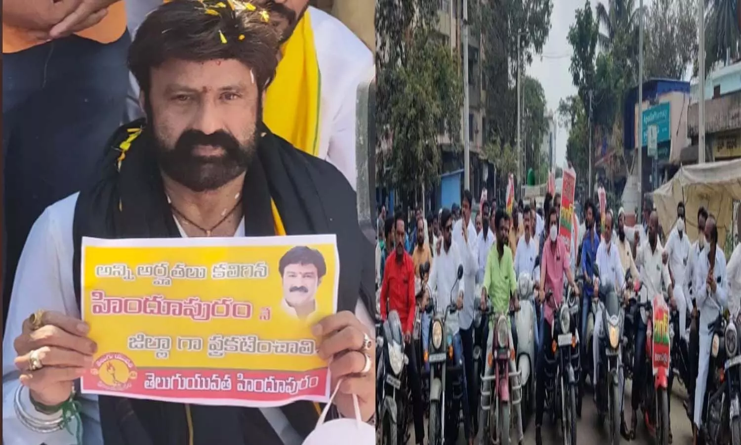 balakrishna, hindupuram, mla, collector, district head quarter