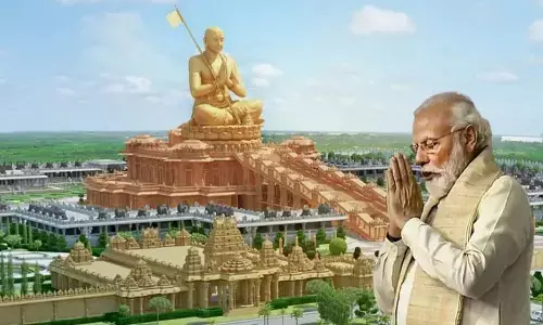 narendra modi, muchintal, samatha murthy, hyderabad