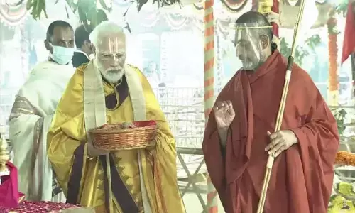 narendra modi, chinajiyar swamy, mutchintal, hyderabad