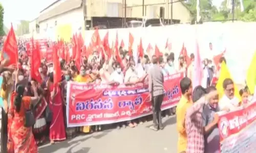 teachers unions, prc, round table conference, andhra pradesh