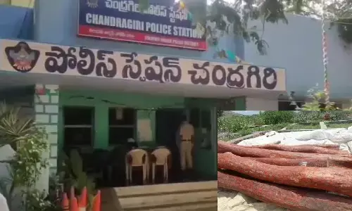 ఎర్రచందనం స్మగ్లింగ్ : చంద్రగిరిలో 14 దుంగలు స్వాధీనం, ఒకరు అరెస్ట్