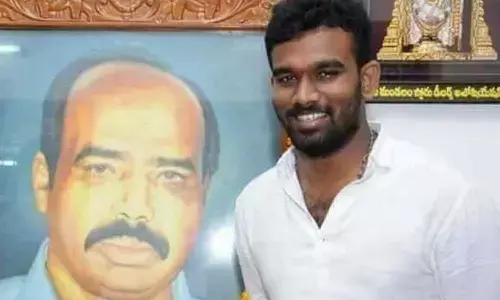 paritala sriram, tdp, dharmavaram, hunger strike, revenue division