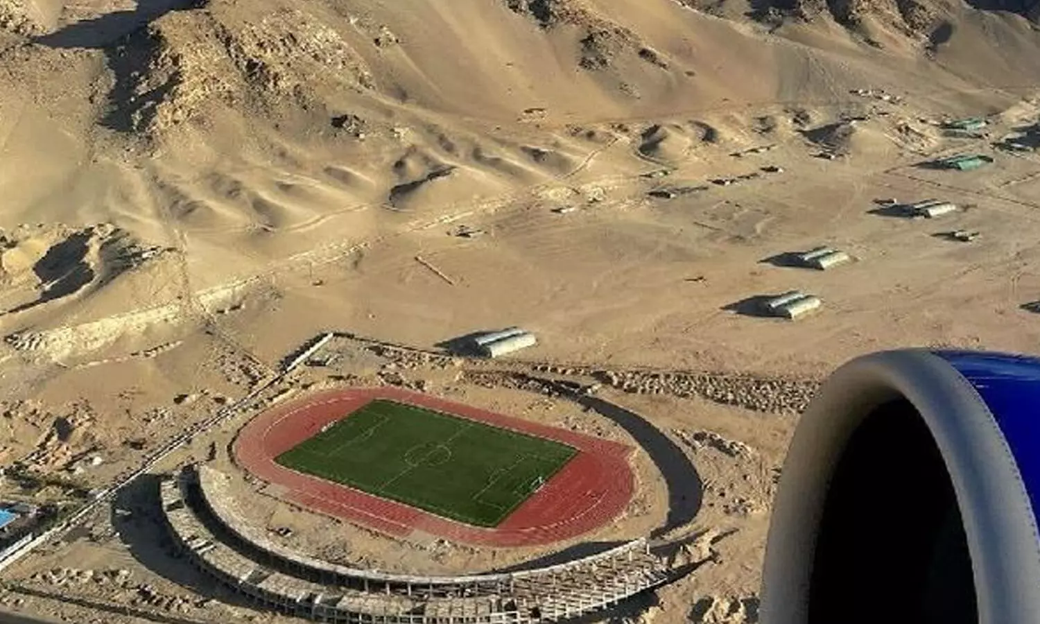 హిమాలయాల్లో ఫుట్ బాల్ స్టేడియం !