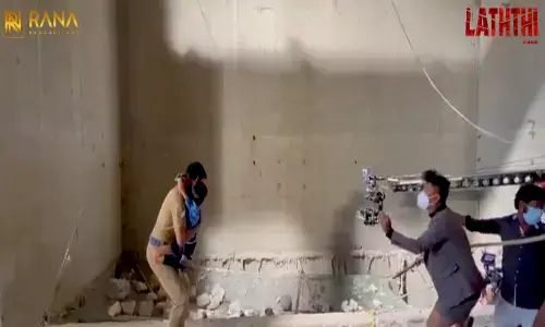 రిస్కీ షాట్ చేసి.. ఎముకలు విరగ్గొట్టుకున్న హీరో విశాల్