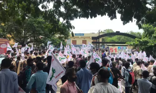 visakhapatnam steel plant., jail bharo, tdp, janasena, yssrcp