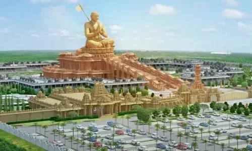 ramanujacharyas millennium celebrations, muchintal, hyderabad