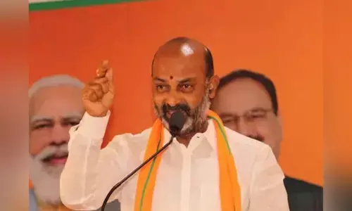 bandi sanjay, bjp, uttarpradesh, telangana