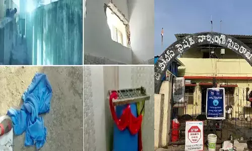 వ్యభిచార గృహాల్లో పట్టుబడిన 14 మంది మహిళలు పరార్