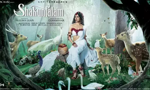 శాకుంతలం ఫస్ట్ లుక్.. దేవకన్యగా సమంత