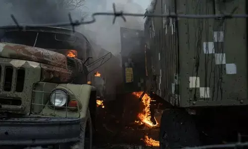 భీతావహ దృశ్యాలు.. మాడి మసైపోయిన రష్యా సైన్యం.. ఇదిగో వీడియో !