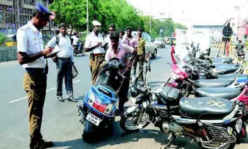 challans ,  vehicles, telangana, response