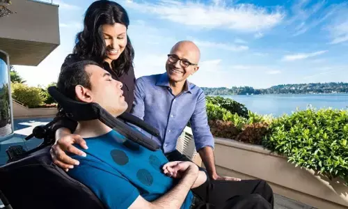 satya nadella, jain nadellla, america, died