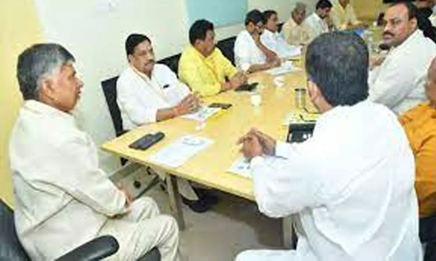 telugu desam party, politburo, amaravathi, capital