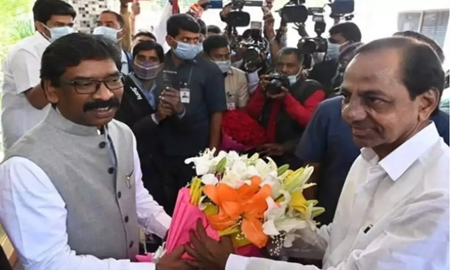 kcr, hemant soren, jharkhand, chief minister