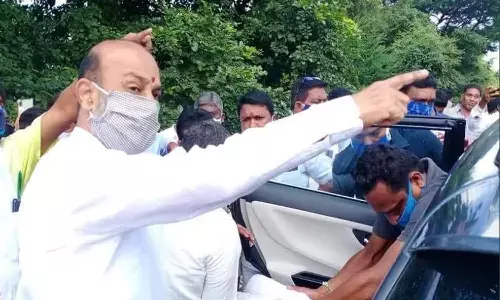 bandi sanjay, bjp, state president, mlas, meet