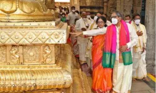 justice nv ramana, supreme court chief justice, tirumala