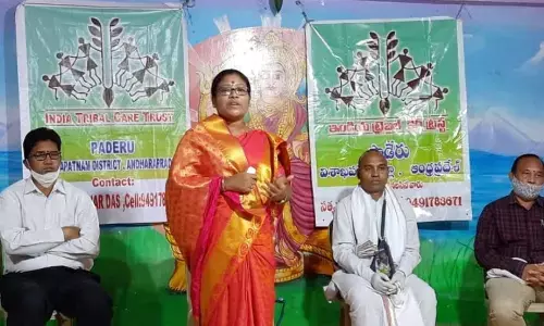 maoists, bhagyalakshmi, mla, paderu, warning