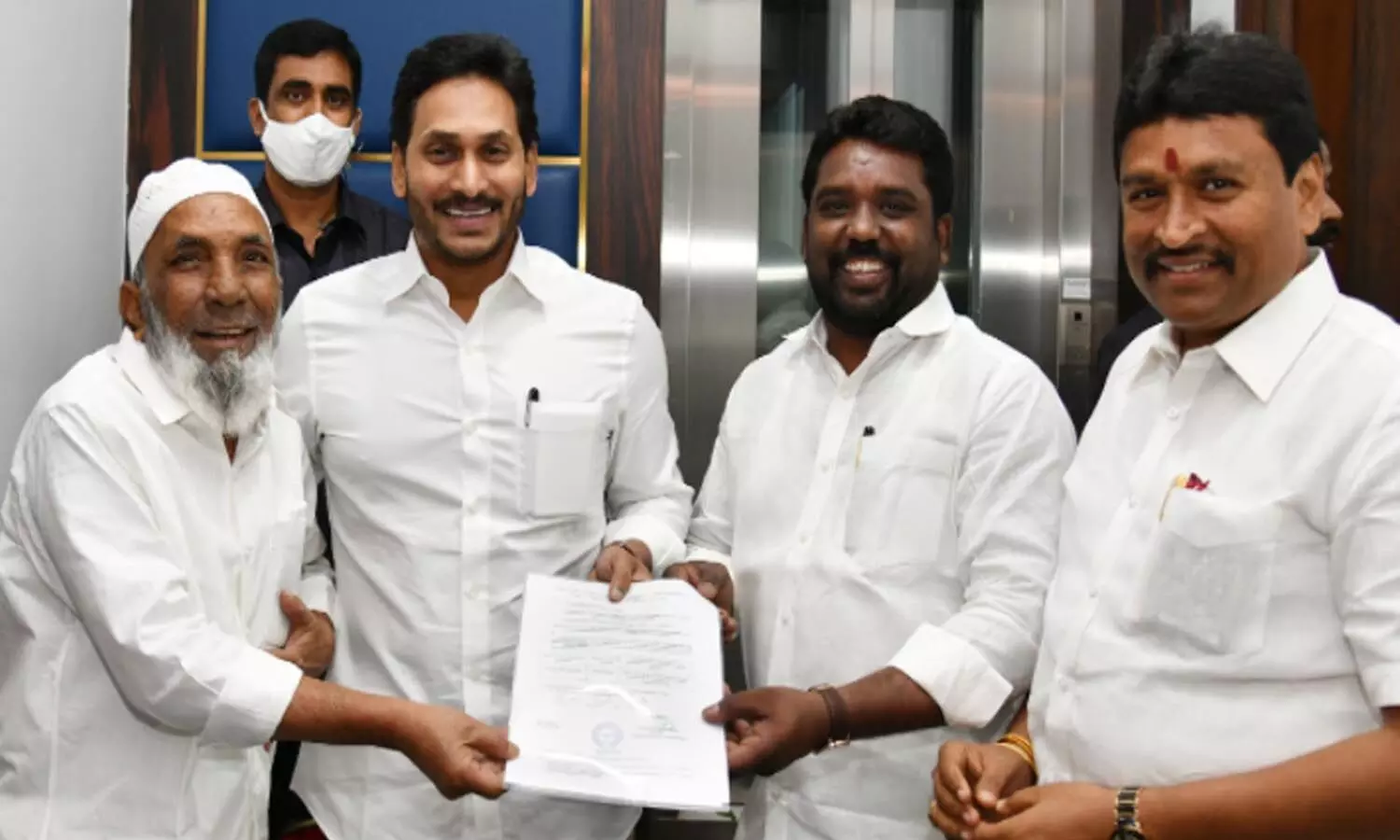 ys jagan, chief minister, ruhulla, mlc candidate