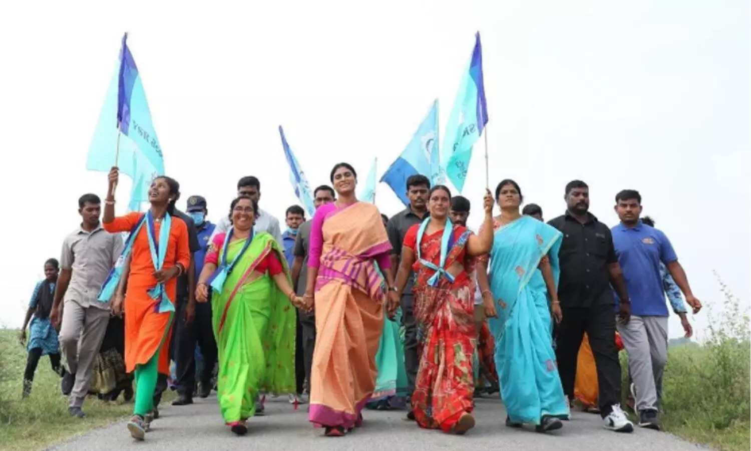 ys sharmila, padayathra, prajaprasthanam, nalgonda district, telangana ys sharmila, padayathra, prajaprasthanam, nalgonda district, telangana