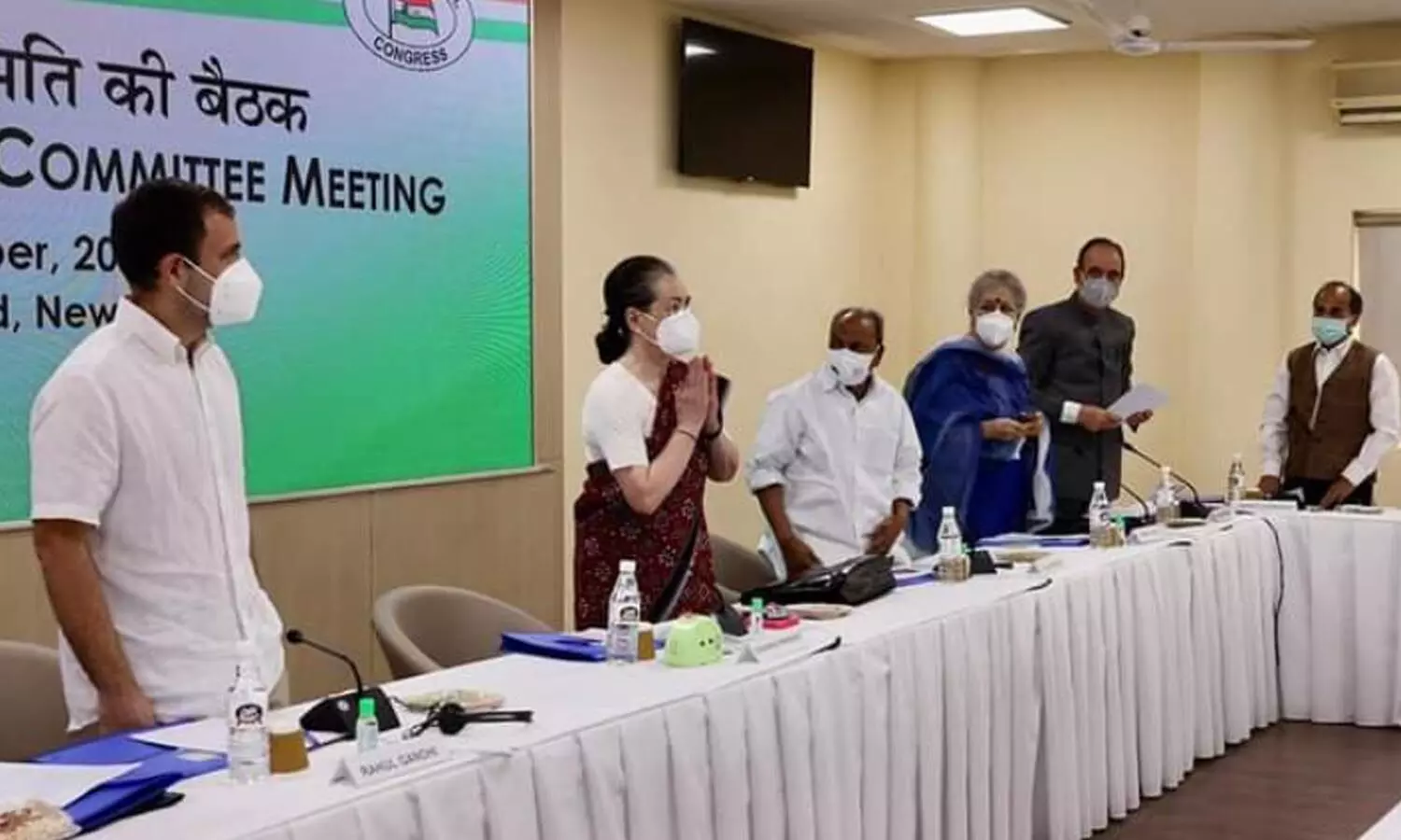 congress working committee, sonia gandhi, rahul gandhi, g23 leaders, delhi