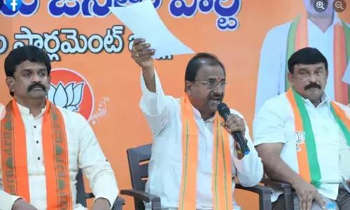 somu veerraju, bjp, state president, ys jagan, chief minister, letter