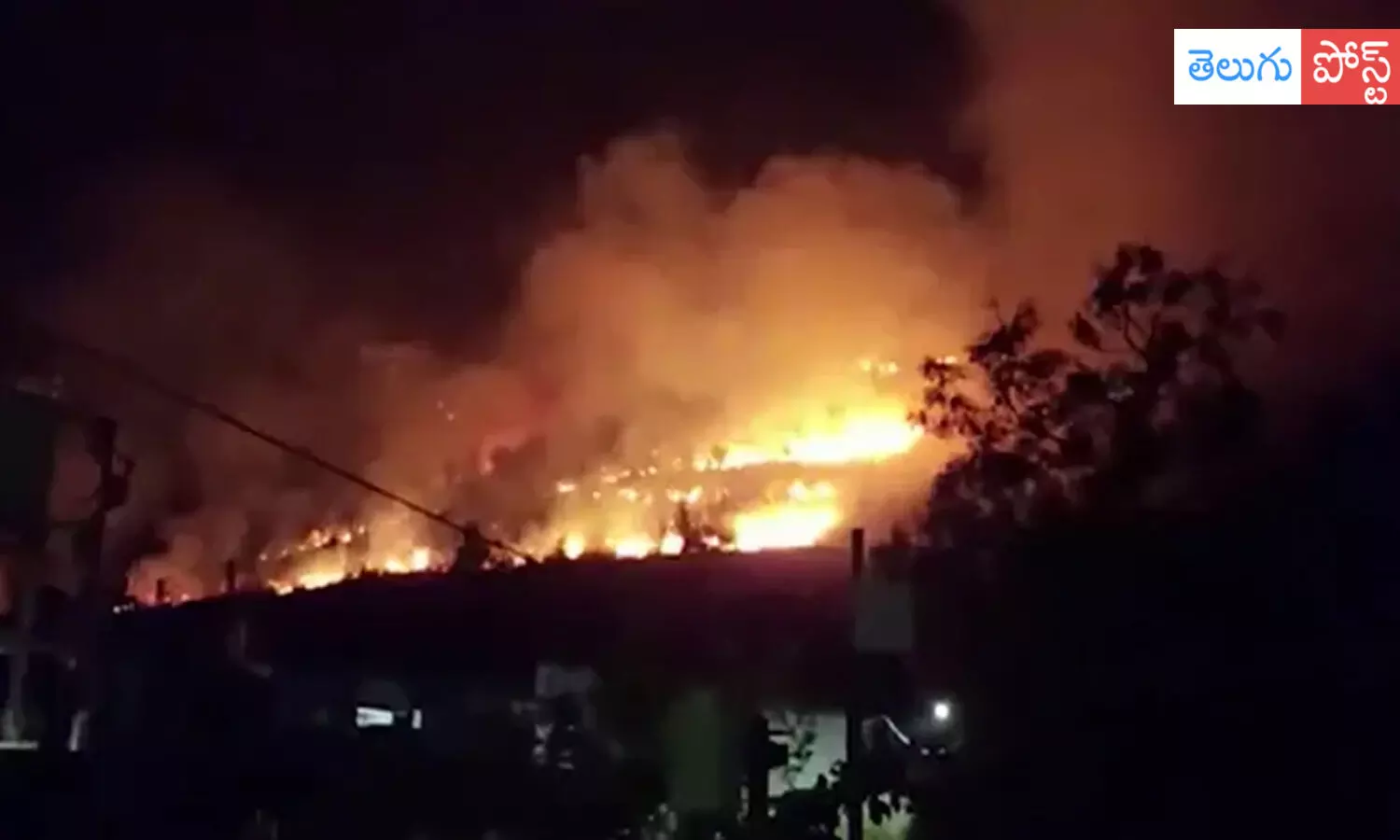 రెచ్చిపోతున్న స్మగ్లర్లు.. ఫారెస్ట్ బీట్ లో చెలరేగిన మంటలు