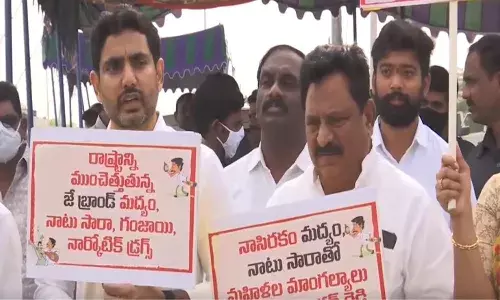 nara lokesh, tdp, agitation, assembly budgert sessions