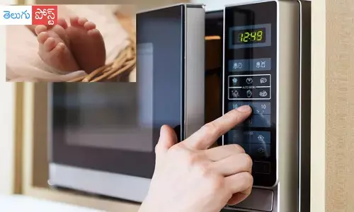 దారుణం.. ఆడపిల్ల పుట్టిందని మైక్రోఓవెన్ లో పెట్టి చంపేసిన తల్లి