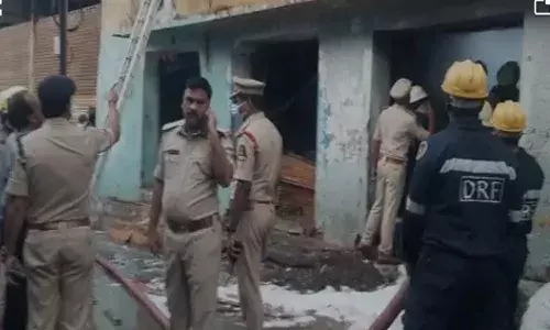 fire broke out, boiguda, hydearbad, timber depot