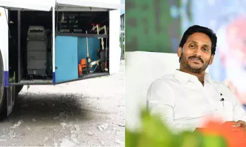 disa vehicles, inagurated, ys jagan, chief minister