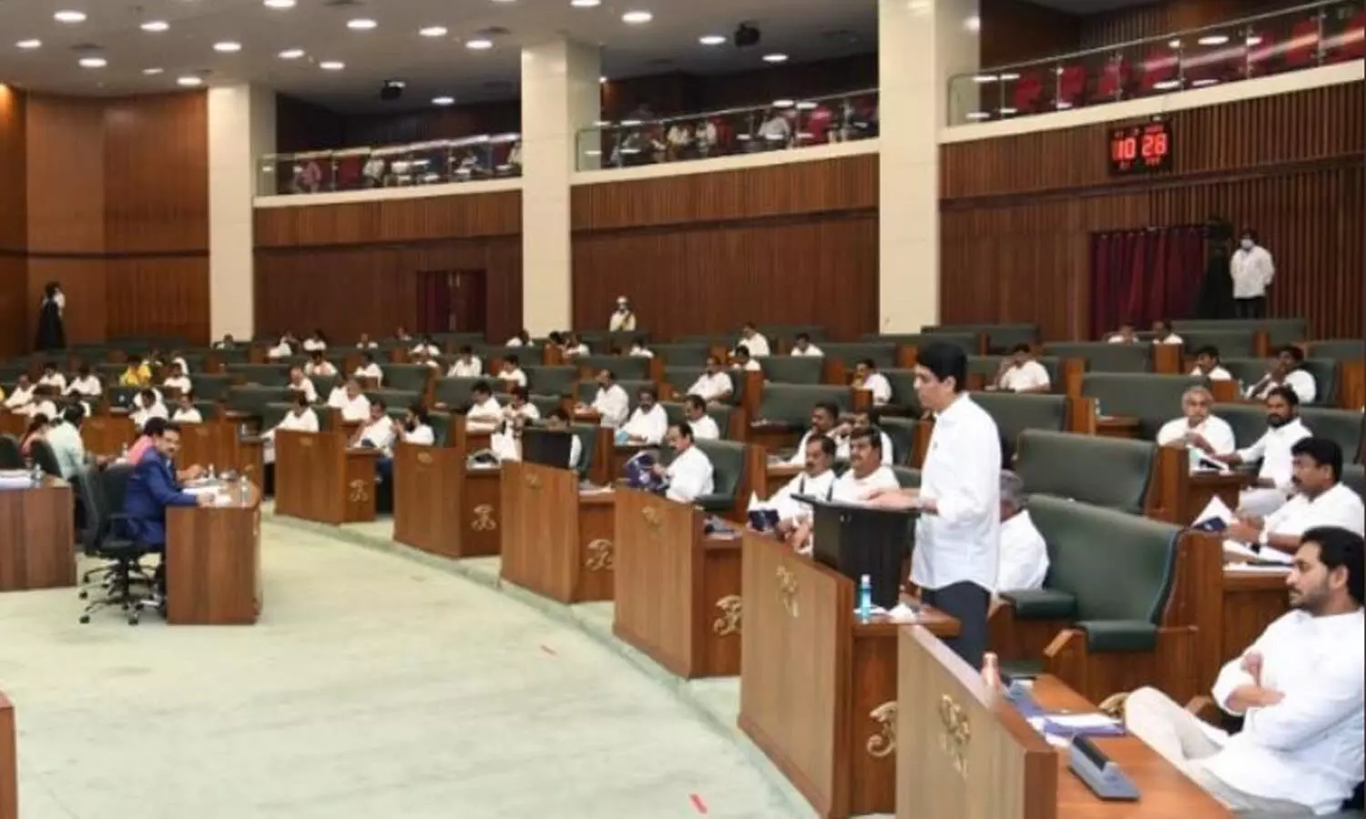 ap assembly, budget approved, ap politics, ys jagan