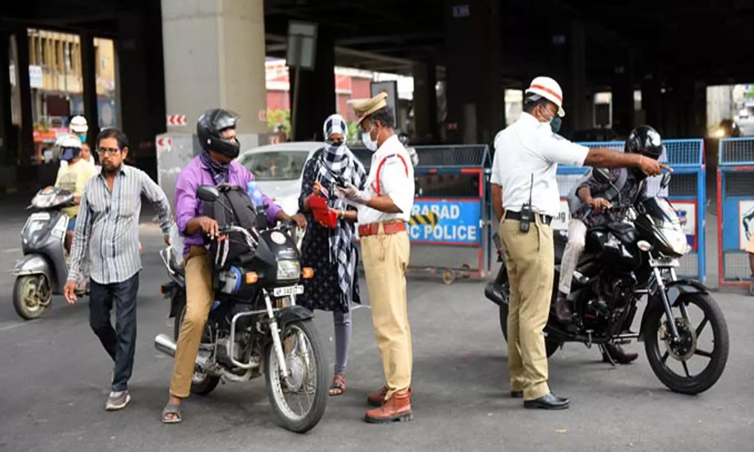 traffic challans, clearance,hyderabad, trafic police