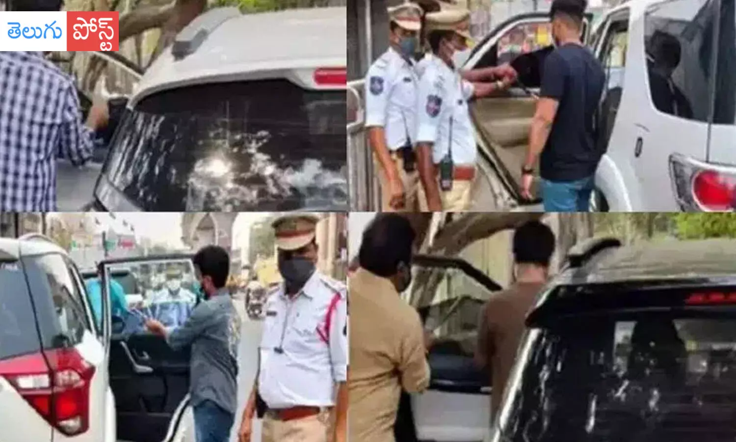 అల్లు అర్జున్,కల్యాణ్ రామ్ కార్ల బ్లాక్ ఫిల్మ్ తొలగింపు, జరిమానా!