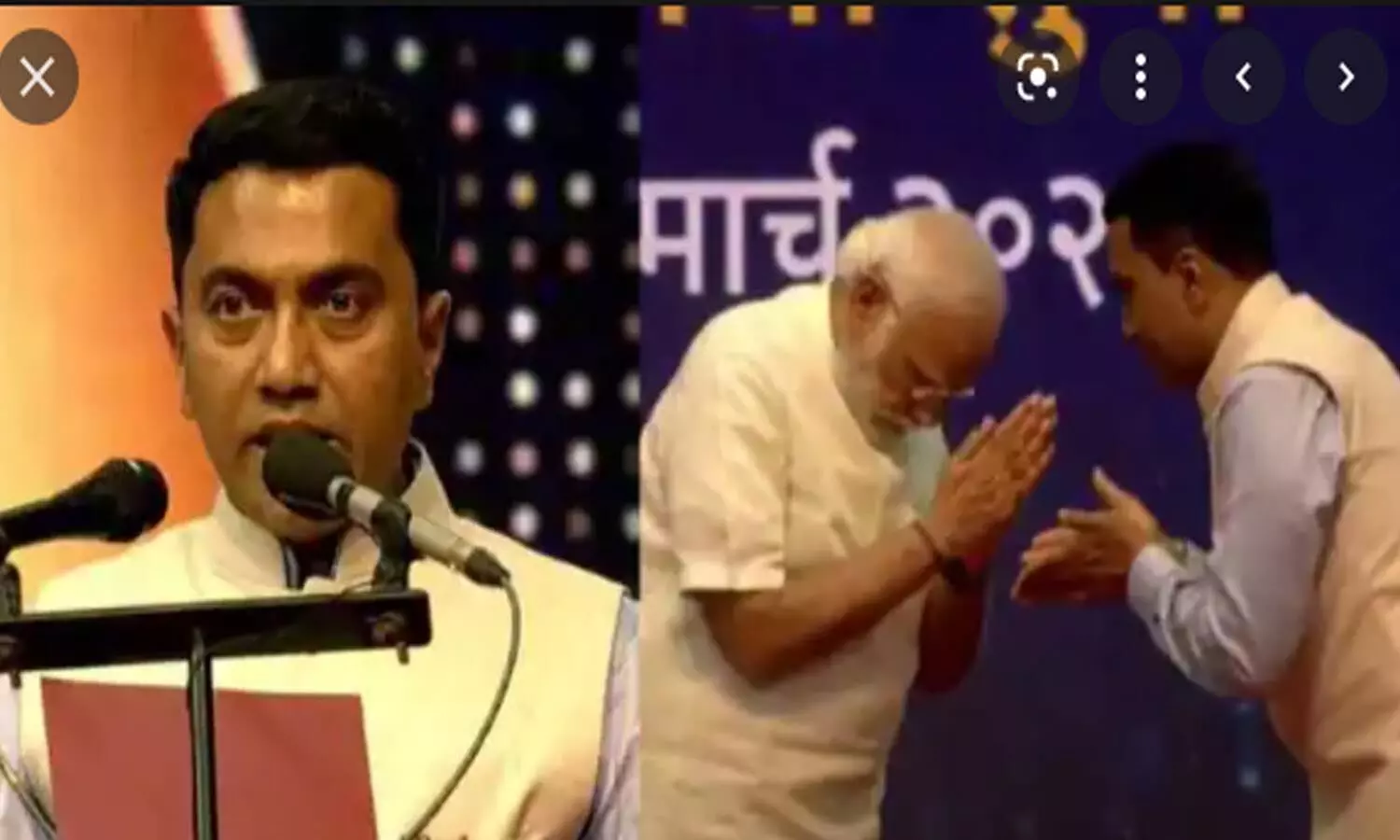 pramod sawant, chief minister, goa, narendra modi, prime minister