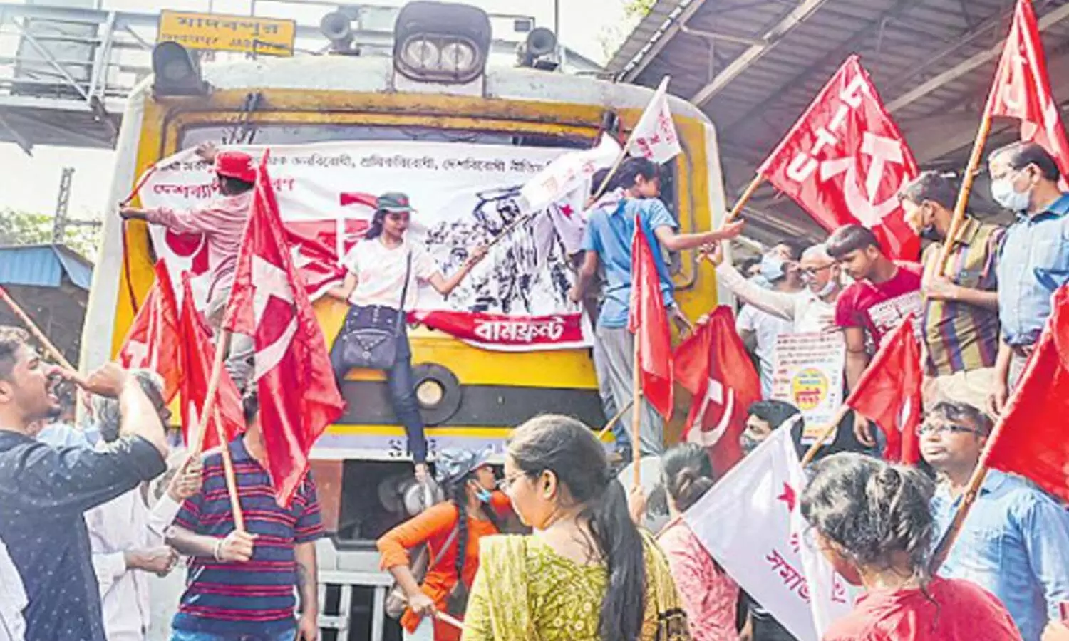 nationwide strike, trade unions, worikers union, india