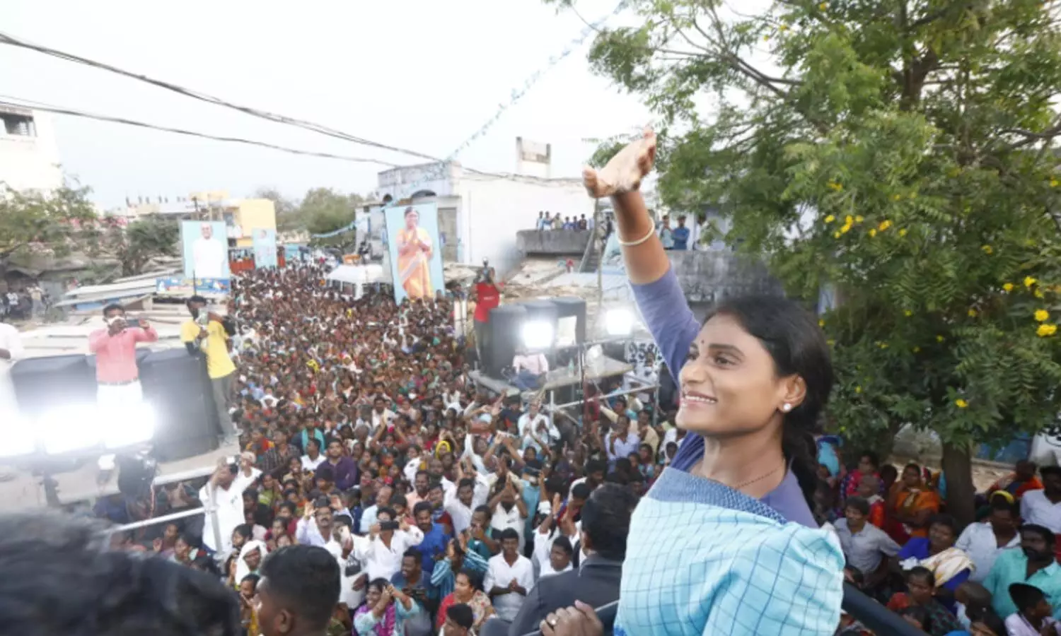 ys sharmila, prajaprasthanam padayathra, ysrcp, ts politics