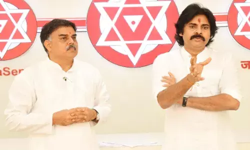 pawan kalyan, janasena, meeting with leaders, nadendla manohar