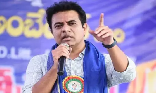 దేశంలో అలాంటి మగాడున్నాడా ? : మంత్రి కేటీఆర్