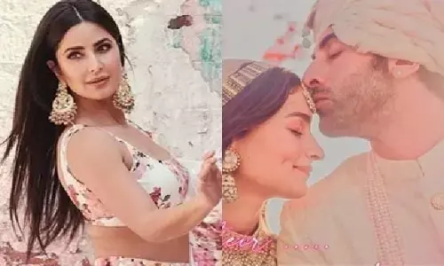 రణబీర్ - అలియా పెళ్లి ఫొటోలపై కత్రినా స్పందన ఇదే !