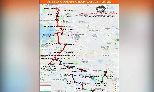 హనుమాన్ శోభాయాత్ర : భాగ్యనగరంలో ట్రాఫిక్ ఆంక్షలు