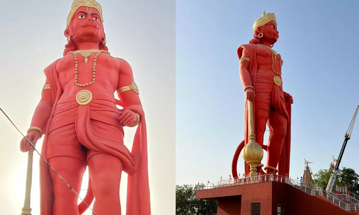 108 అడుగుల హనుమాన్ విగ్రహాన్ని ఆవిష్కరించిన ప్రధాని