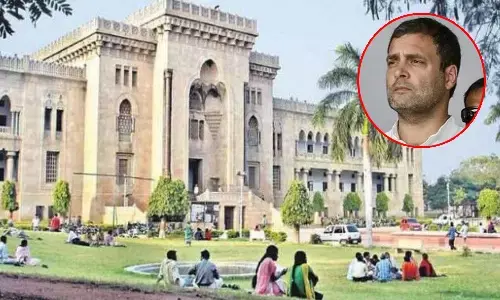 రాహుల్ గాంధీ సభకు నో చెప్పిన ఓయూ