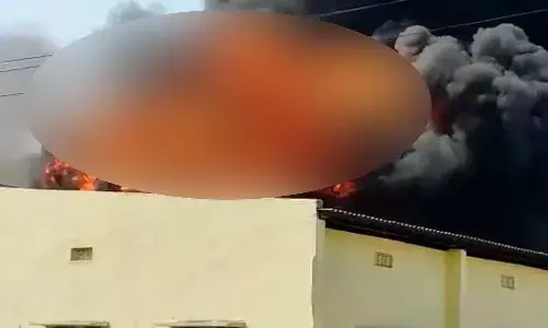 పాశమైలారం పరిశ్రమల్లో భారీ అగ్నిప్రమాదం