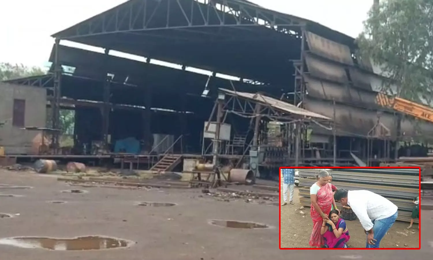 బొల్లారం స్టీల్ పరిశ్రమలో పేలుడు, ఒకరు మృతి