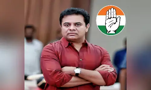 కేటీఆర్ పై టి-కాంగ్రెస్ వ్యంగ్యాస్త్రం : #EscapistKTR
