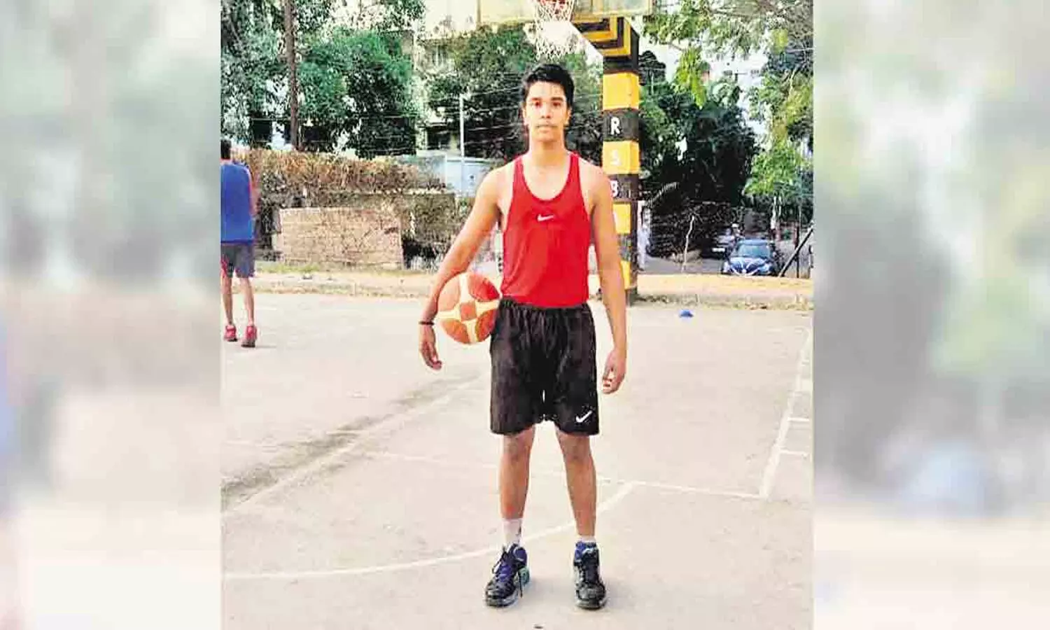 ఇంటర్నేషనల్ బాస్కెట్ బాల్ ఛాంపియన్స్ టీమ్ కు ఎంపికైన తెలంగాణ కుర్రాడు