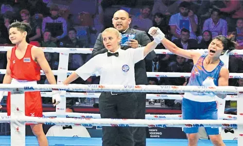 విశ్వ విజేతగా నిఖత్ జరీన్