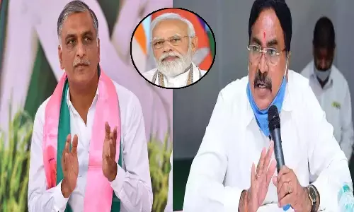 ప్రధాని మోదీ వ్యాఖ్యలపై టీఆర్ఎస్ నేతల గుస్సా