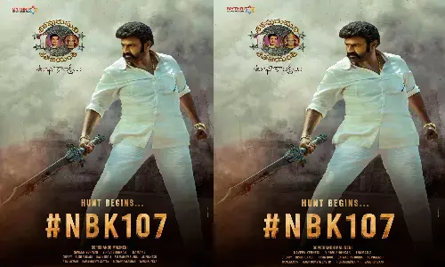 ఎన్టీఆర్ శత జయంతి: #NBK107 పోస్టర్ విడుదల