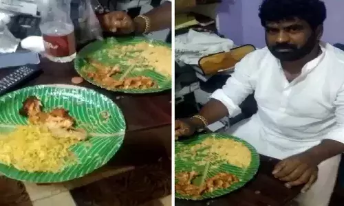 బావర్చి బిరియానీలో బల్లి..